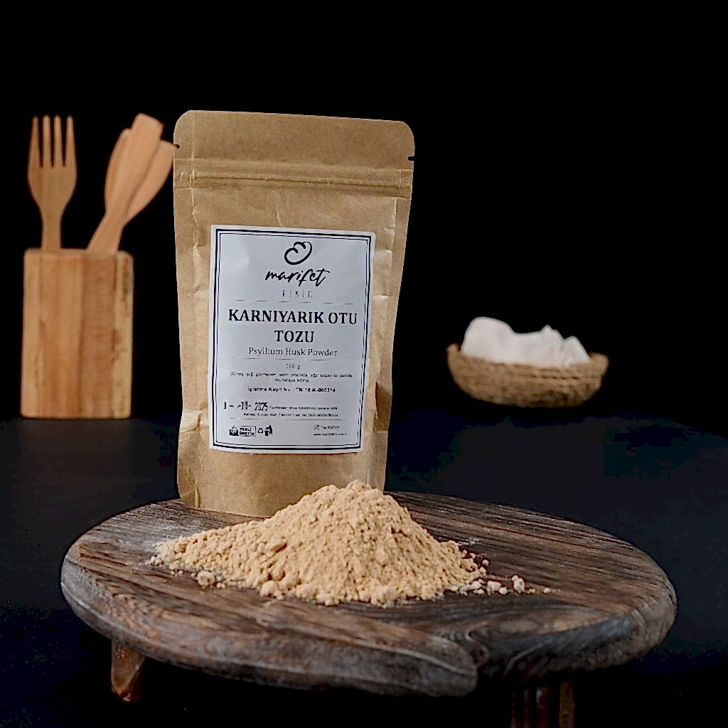 Karnıyarık Otu Tozu (Psyllium Husk Powder) 100 g